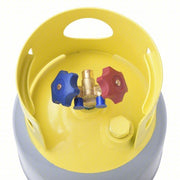 Redwood RW4LZH2 Refrigerant Recovery Cylinder 30 lb Recovery Tank Size, 15.6 lb Wt Empty (Lb.)