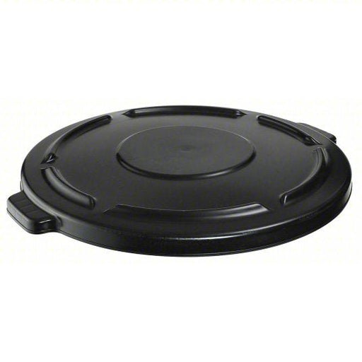 Rubbermaid FG264560BLA Trash Can Top BRUTE(R), Round, Flat, For 44 gal Cntnr Cap, Plastic