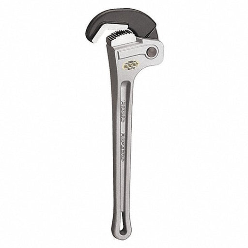 Ridgid 18 in L 2 1/2 in Cap. Aluminum Rapid Pipe Wrench