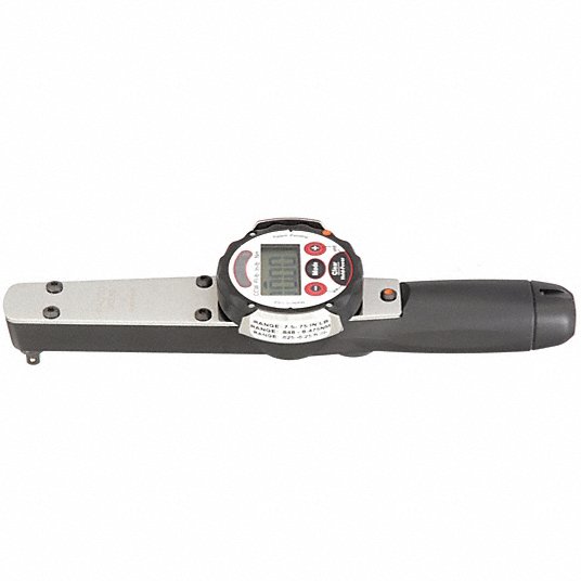 Proto J6339 Electronic Torque Wrench Foot-Pound/Inch-Pound/Newton-Meter, 0.63 to 6.25 ft-lb