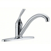 Delta 100-DST Low Arc Kitchen Faucet Delta, NA, Chrome Finish, 1.8 gpm Flow Rate, 8 11/16 in Spout Lg