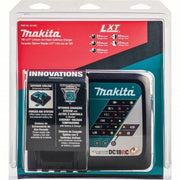 Makita DC18RC Battery Charger Single-Port Charging, For 18V, Li-ion/Ni-MH, 6 Ah Charged in 1-Hour, Rapid