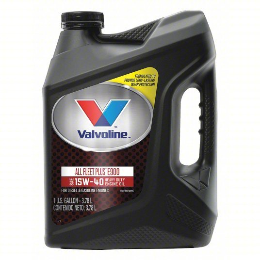 Valvoline 894015 Diesel Engine Oil Conventional, Diesel Engines, 1 gal Size, Jug, 15W-40, API CK-4, Amber