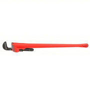 Ridgid 48 Heavy-Duty Pipe Wrench Cast Iron, 6 in Jaw Capacity, Serrated, 48 in Overall Lg, I-Beam