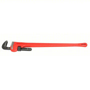 Ridgid 48 Heavy-Duty Pipe Wrench Cast Iron, 6 in Jaw Capacity, Serrated, 48 in Overall Lg, I-Beam