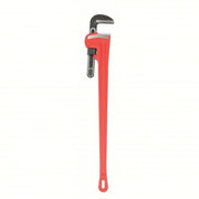 Ridgid 48 Heavy-Duty Pipe Wrench Cast Iron, 6 in Jaw Capacity, Serrated, 48 in Overall Lg, I-Beam