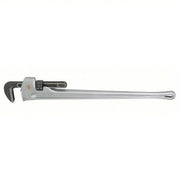 Ridgid 31115 Pipe Wrench Aluminum, 6 in Jaw Capacity, Serrated, 48 in Overall Lg, I-Beam