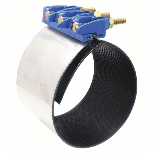 Smith-Blair 22600132007000 Repair Clamp For 12 in Pipe, 7.5 in Overall Lg, 304 Stainless Steel