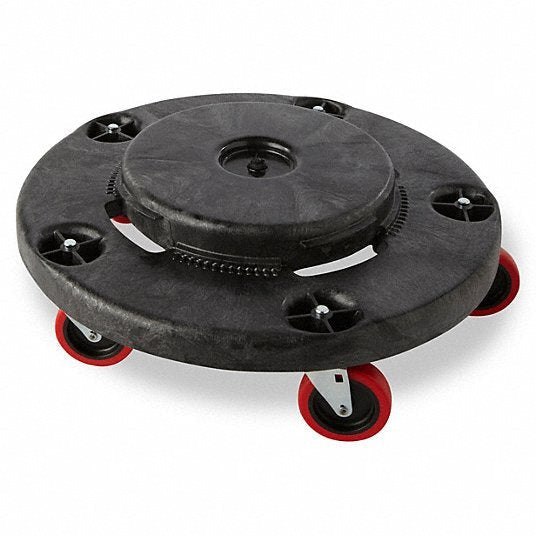 Rubbermaid FG264043BLA Container Dolly BRUTE(R) Series, For 20 to 55 gal Container Capacity
