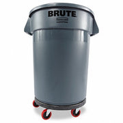 Rubbermaid FG264043BLA Container Dolly BRUTE(R) Series, For 20 to 55 gal Container Capacity