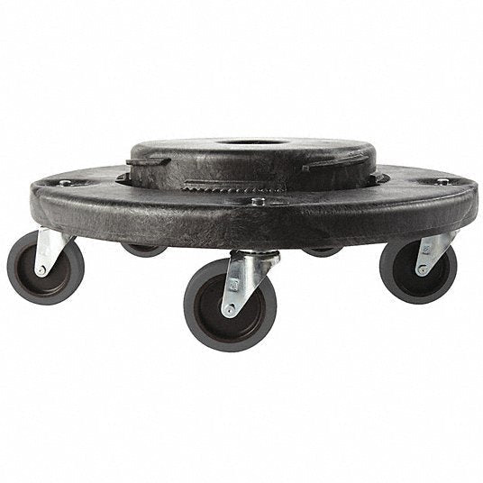 Rubbermaid FG264043BLA Container Dolly BRUTE(R) Series, For 20 to 55 gal Container Capacity