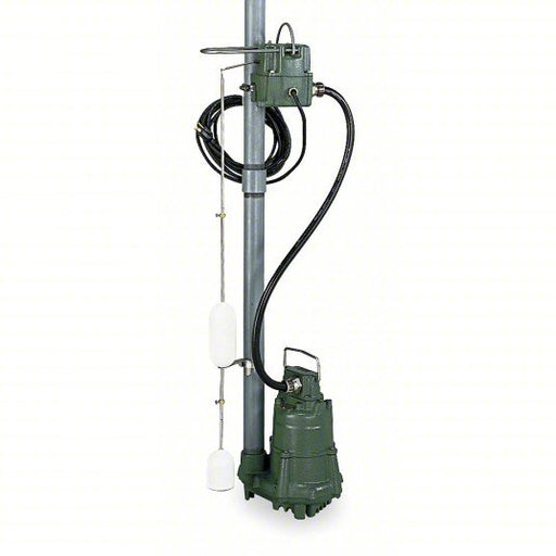 Zoeller M3098 High-Temperature Submersible Sump Pump 1/2, Vertical Float, 200°F Max. Liquid Temp. - Redwood.KV4P023
