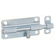 4PB98 Barrel Slide Bolt Nonlocking-Surface Strike Only, Zinc, 5/16 in Bolt Head Dia.