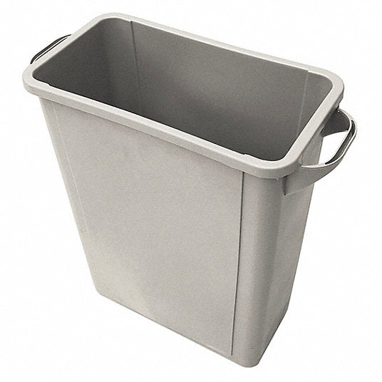 Redwood RW4PGU5 16 gal Plastic Rectangular Trash Can