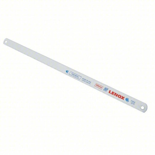 Lenox 20144-V218HE Hacksaw Blade, Length 12 in, Teeth per Inch 18, Bi-Metal, 10 Pack