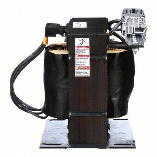 Square D 9070T3000D1 Control Transformer 240V AC/480V AC, 120V AC, Foot, 3 kVA VA Rating