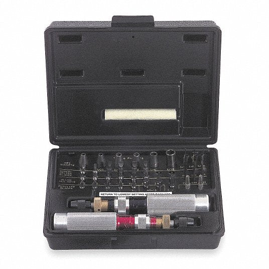 Utica KT-130 Torque Driver Set, 1/4", 20 to 100 in.-oz.