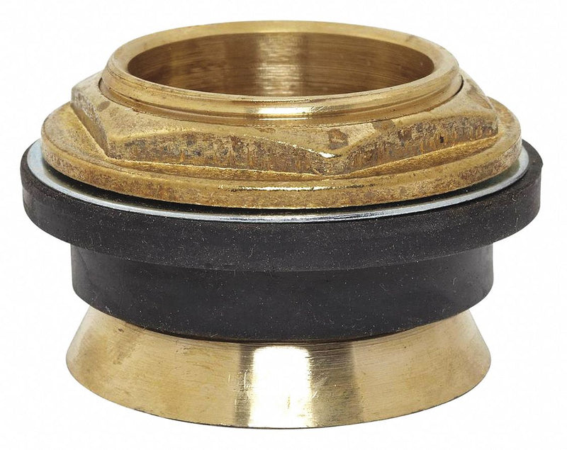 American Standard 047007-0070A Spud, Toilets, Brass/Rubber, 1-1/2 in