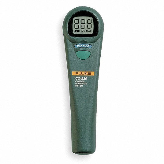 FLUKE-CO-220 Meter, Carbon Monoxide, 0 to 1000ppm