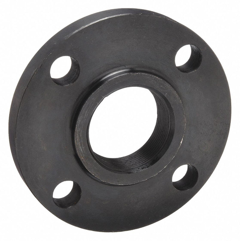 Approved Vendor FLCS1RFTHD300 Metal Pipe Flange, 3 in, Female NPT Threaded, Steel, Raised Flange, Class 150