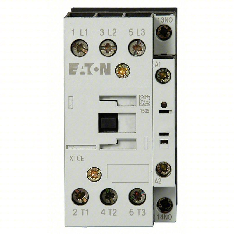 Eaton XTCE025C10B IEC Magnetic Contactor Non - Reversing, 3 Poles, 25 A, 240V AC Coil, 1NO, C Frame Size - Redwood.KV4TYY3