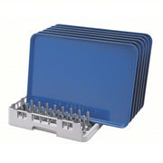 Cambro CAOETR314151 Open End Tray Rack 19 3/4 in Overall Lg, 19 3/4 in Overall Wd, 3 1/4 in Overall Ht, Gray