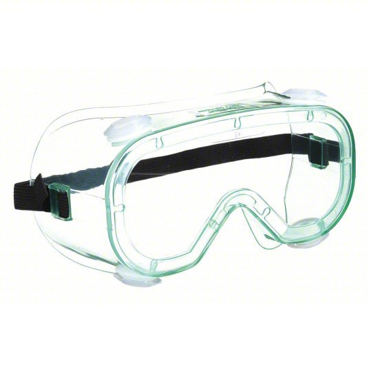Redwood RW4VCF6 Splash Goggles Uncoated, ANSI Dust/Splash Rating Not Rated for Dust or Splash, Indirect