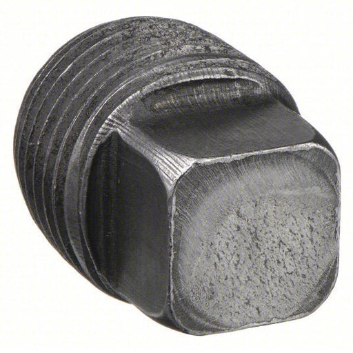 Anvil 0318901527 Square Head Plug Malleable Iron, 3/8 in Fitting Pipe Size, Male NPT, Class 150