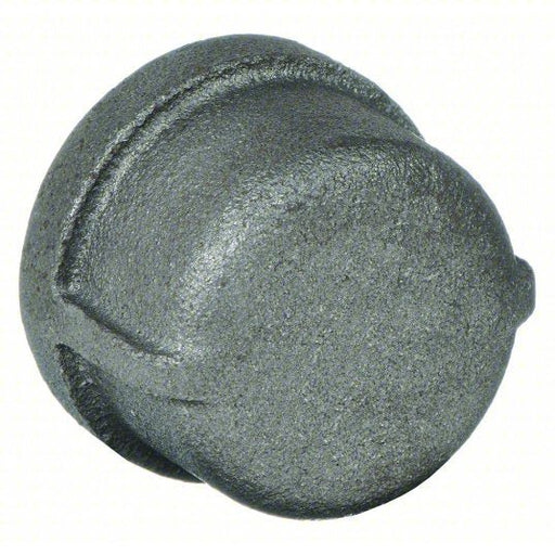 Anvil 0318900529 Round Cap Malleable Iron, 1/2 in Fitting Pipe Size, Female NPT, Class 150