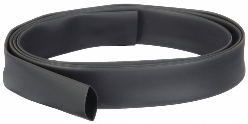 Insultab HSN-100-3/8 Blk 48 Heat Shrink Tubing, 0.38 in I.D. Before Shrinking, 0.19 in I.D. After Shrinking, 2:1, 5 PK
