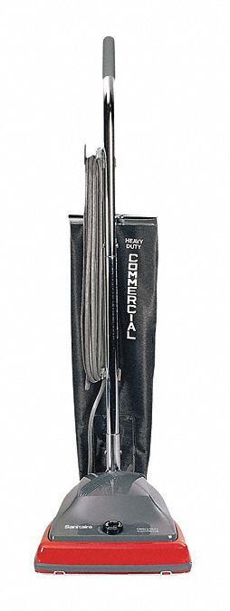 Sanitaire SC679K Upright Vacuum Cleaner, 12 in Cleaning Path, 120 cfm, 5A 120V Corded, Bagged