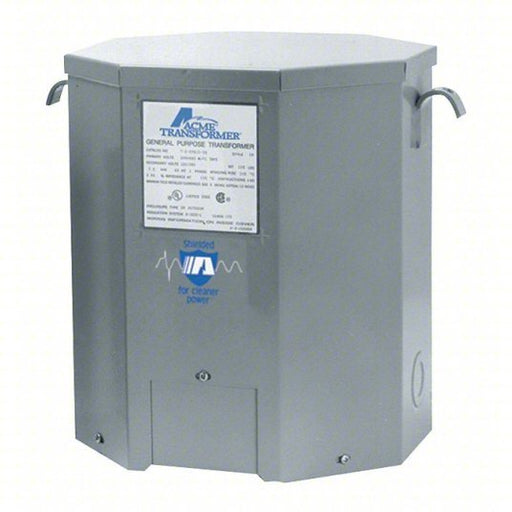 Acme T2535173S Single Phase Transformer 240V AC/480V AC, 120V AC/240V AC, Wall, Aluminum, Single