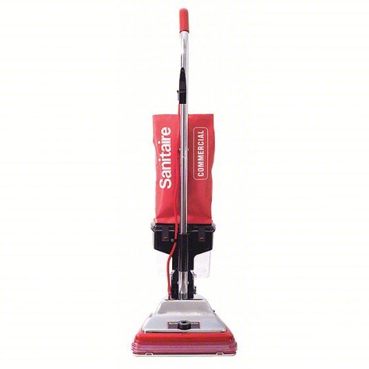 Sanitaire SC887E Upright Vacuum 12 in Cleaning Path Wd, 145 cfm Vacuum Air Flow, 18.5 lb Wt, Std