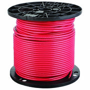 Southwire 20495801 Building Wire, THHN, 6 AWG, 500 ft, Red, Nylon Jacket, PVC Insulation - Redwood.KV4WZL9