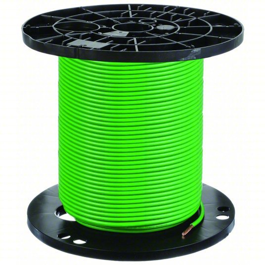 Southwire 20497401 Building Wire 6 AWG Wire Size, 1 Conductors, 500 ft Lg