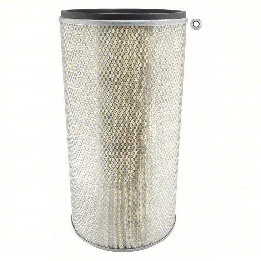 Baldwin Filters PA2454 Automotive Air Filter Round-Oval, Engine, Round, 11 7/8 in Outside Dia - Bottom