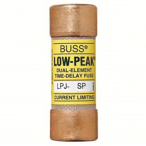 Bussmann LPJ-2-1/2SP Fuse 2 1/2 A, 600V AC, 2-1/4 in L x 13/16 in dia Fuse Size, Cylindrical Body