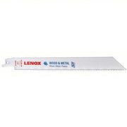 Lenox 20580810R Reciprocating Saw Blade 10 Teeth per Inch, 8 in Blade Lg, 3/4 in Ht, 0.035 in Cut Wd, 5 PK