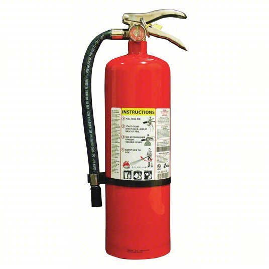 Kidde PROPLUS10 Fire Extinguisher, Class ABC, UL Rating 4A:80B:C, Rechargeable, 10 lb capacity, 20 ft Range