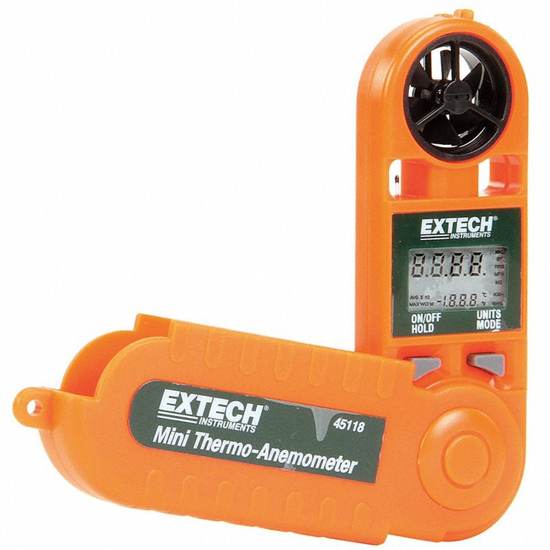 Extech 45118 Anemometer, 100 to 5500 fpm