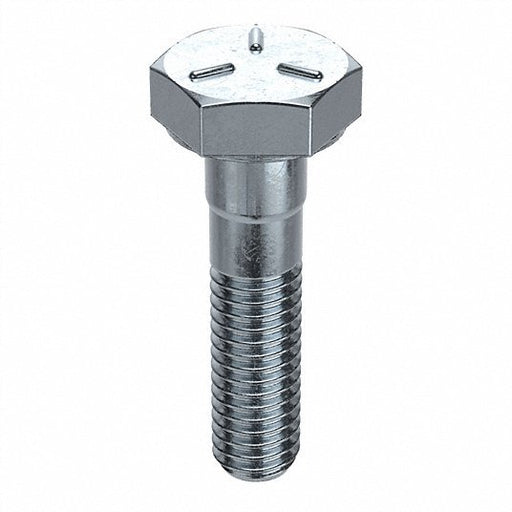Fabory U01200.025.0100 Grade 5, 1/4"-20 Hex Head Cap Screw, Zinc Plated Steel, 1 in L, 100 PK