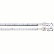 Crescent CN1295SF590N Double Duty Oil Gauging Tape Measure 75 ft, Swivel Snap Tip, Steel, SAE, Silver