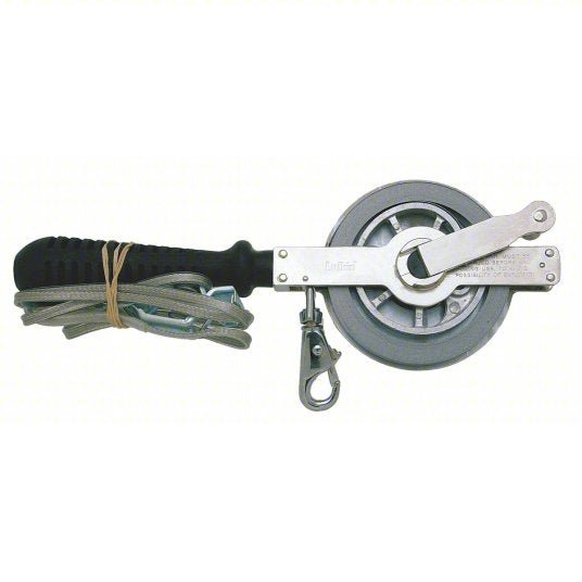 Crescent Lufkin C1291SF590N Single Duty Oil Gauging Tape 33 ft, Swivel Snap Tip, Top to Bottom, Steel, SAE