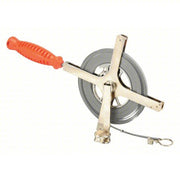 Crescent Lufkin C2276DN Derrick Tape Measure 100 ft, Ring Tip, Steel, SAE, 100 ft Blade Lg (SAE), Silver