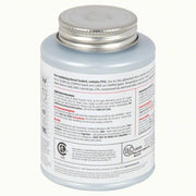 Rectorseal 23551 Pipe Thread Sealant T Plus 2, 9.6 fl oz, Brush-Top Can, White