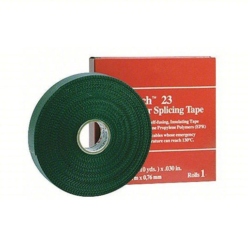3M 23 - 3/4X30FT Insulating Electrical Tape High - Volt, Scotch®, Rubber, 3/4 in x 10 yd, 30 mil Tape Thick - Redwood.KV4YT75