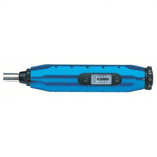CDI 151SM Torque Screwdriver 1/4 in Tip Size, 0.2 in-lb Primary Scale Increments, 3 to 15 in-lb