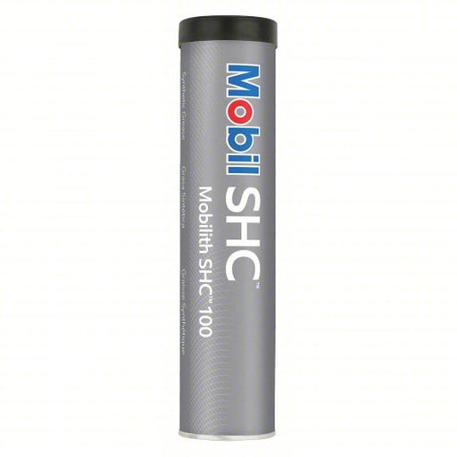 Mobil 122112 Multipurpose Grease Mobilith SHC 100, 13 oz, Cartridge, NLGI 2, Lithium Complex Thickener