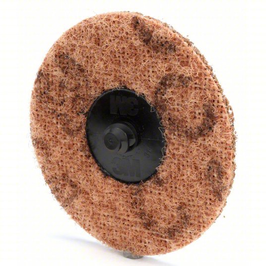 Scotch-Brite 7000000756 Surface-Conditioning Disc TR, 3 in Dia, Aluminum Oxide, Coarse, SC-DR