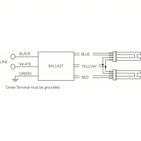 Advance ICF-2S13-H1-LD-K Ballast Compact Fluorescent, 120 to 277V